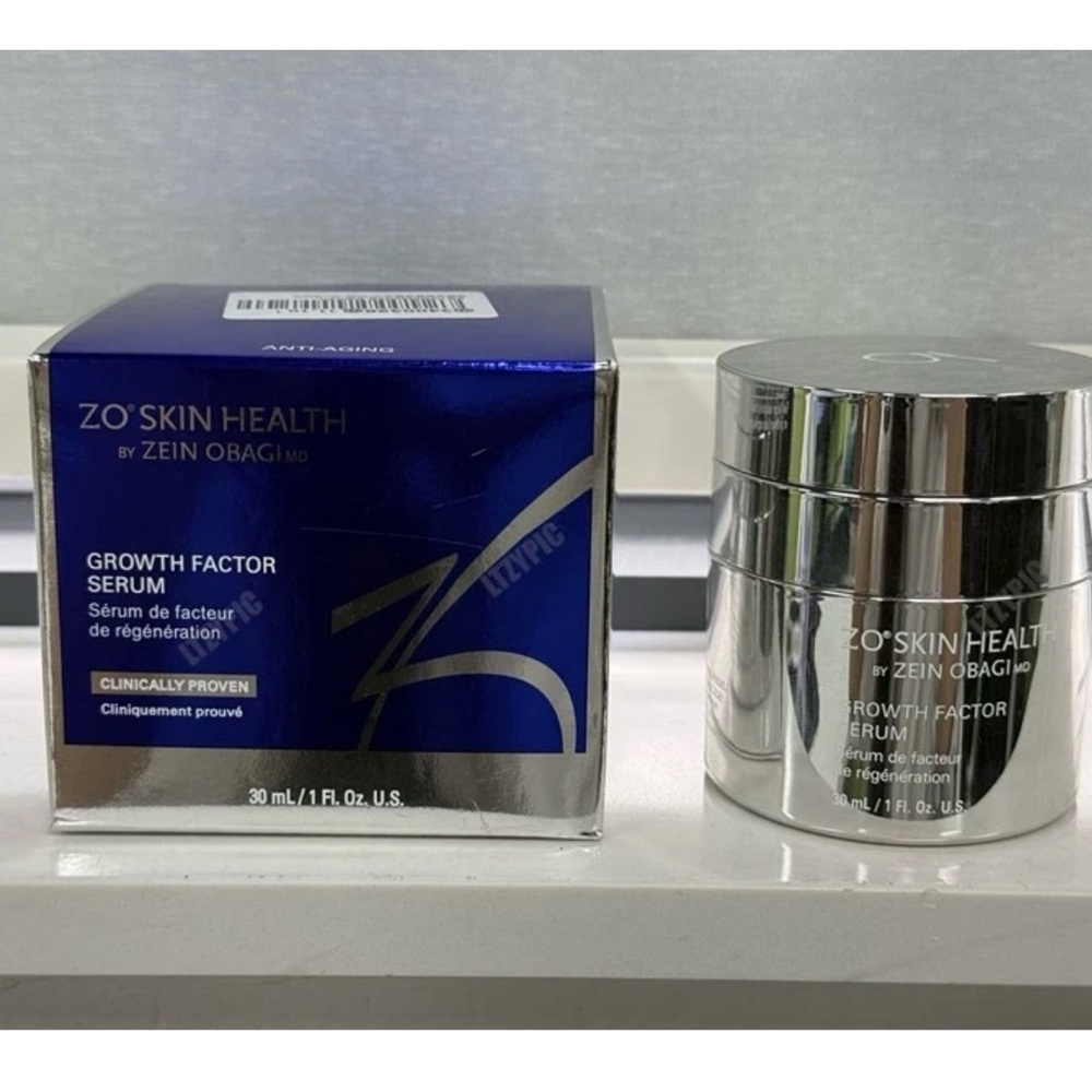 ZO Skin Health Growth Factor Serum - Silver & Blue Packaging